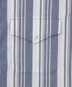 J.PRESS MEN バンドカラーリバーシブル シャツブルゾン