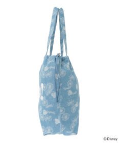 Green Parks ミッキー＆フレンズ／花柄デニムトートバッグ