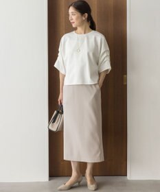 組曲 L ジョーゼットジャージーナロータイト スカート