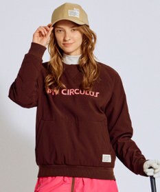 PW CIRCULUS 【3層レイヤー構造ボンディング×中綿キルティング】【WOMEN】中綿プルオーバー  ゴルフウェア レディース