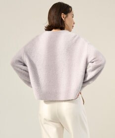 UNFILO L ラメシャギー  ニット