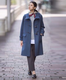 J.PRESS LADIES L 【洗える】BEZ C/Ny ドビーストライプ バンドカラー ブラウス