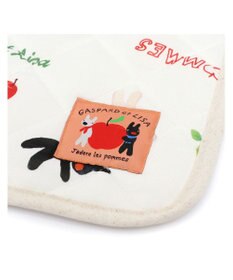 PET PARADISE リサとガスパール 冷感柔らかマット 《リンゴ柄》 Ｓ
