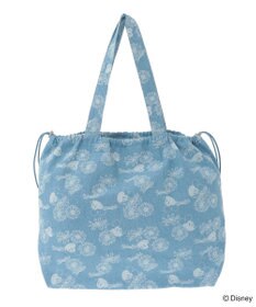 Green Parks ミッキー＆フレンズ／花柄デニムトートバッグ