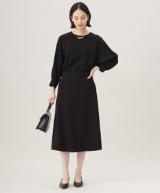 自由区 L 【17号サイズまで展開・カタログ掲載・セットアップ対応】トリアセダブルクロス ブラウス