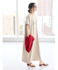 CRAFT STANDARD BOUTIQUE 10/- ヴィンテージフレンチスリーブワンピース