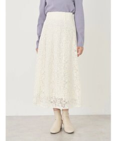 earth music&ecology モールレーススカート