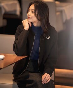 J.PRESS LADIES 【洗える】PRINCE タートルネック ニット