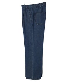 Green Parks ストレートタックデニムパンツ