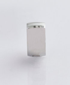 Phoebe 【金属アレルギー対応】ワンタッチワイドフープミニピアス(片耳)/サージカルステンレス シルバー