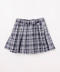ANY KIDS チェックプリーツスカパン