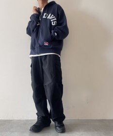 WEGO BENDAVISアーチロゴZIPパーカー