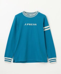 J.PRESS KIDS 【140-170cm】リブライン ロゴカットソー