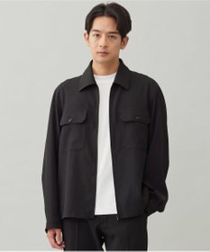 UNFILO MENS 【OCEANS YouTube 掲載/男女兼用】WOOL TOUCH 機能美シャツブルゾン