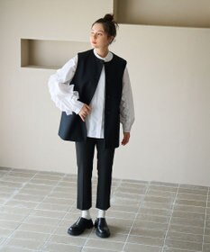 #Newans 大人気ジレが新素材で再登場！チュニックジレ