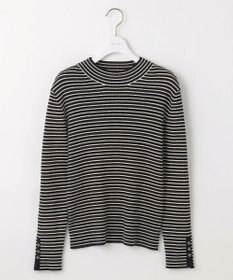 ANY SIS 【洗える】リブインナー ニット