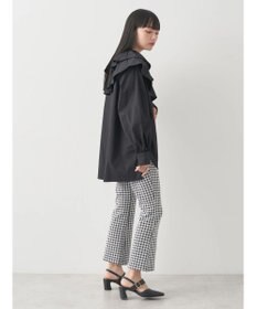 earth music&ecology ラッフルフリルチュニックブラウス