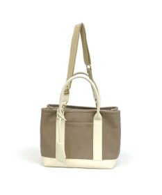 UNBILLION cachecache ショルダー付きパーテーションキャンバストートL