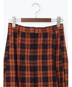 Te chichi チェックアソートロングプリーツスカート