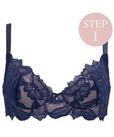 BRADELIS New York 【BRADELIS New York / 育乳補整ブラ・STEP1 集める】ジャスミンステップ1ブラ24A1