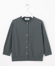J.PRESS LADIES S 【2WAY】レースカラーコンビ カーディガン