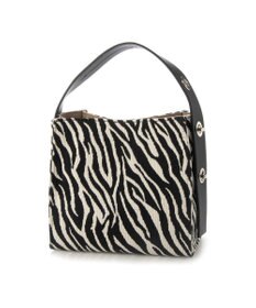 UNBILLION cachecache アニマル柄ヒネリハンドルインバッグセットトート