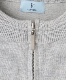 組曲 L スウェットライクニットブルゾン