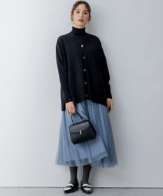 組曲 ルーズフィットタートル ニット