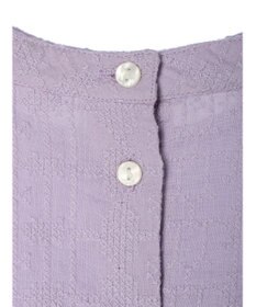 Green Parks インド綿 SET２点 刺繍７分丈ブラウス＋タンクトップ