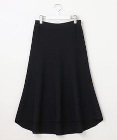 自由区 【洗える・XSサイズあり】クレープストレッチニット スカート