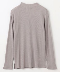 ANY 【洗濯機可】ラメハイネックＴシャツ