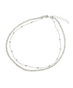 Green Parks カットガラス２連ネックレス