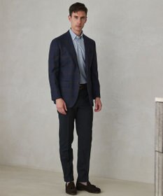 GOTAIRIKU 【REDA】TIMELESS HARMONY ジャケット_ネイビー×ブラウン