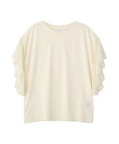 AMERICAN HOLIC 【WEB限定】袖チュールサイドスリットプルオーバー