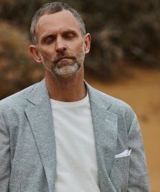 GOTAIRIKU 2年連続売上NO1【吸水速乾/ウォッシャブル/ストレッチ】ノルマンディーリネン カーディガンジャケット(25年モデル)