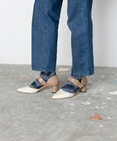 TRICOTE バンピーぼかしボーダーソックス