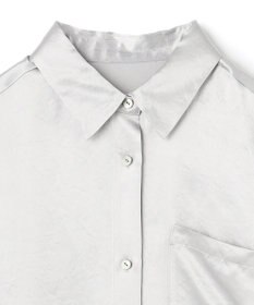 uncrave アセテートヴィンテージサテン ミドルシャツ