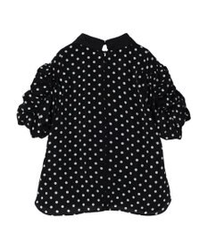 Green Parks AnriettMusee ギャザースリーブブラウス