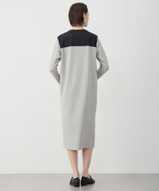 ICB L クリアレーヨンストレッチ ニットワンピース