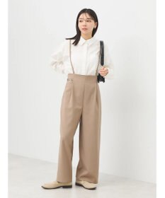 earth music&ecology パールボタンシャツ