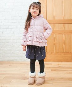 ANY KIDS 【洗濯機OK】中綿リボンコート