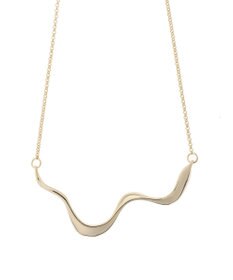 Green Parks ・ＨＡＬＦ　ＴＩＭＥ　ウェーブモチーフネックレス