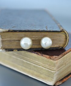 monshiro スフレガラスバロックパールピアス