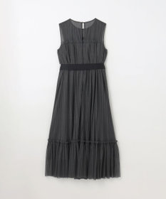 GRACE CONTINENTAL プリーツロングドレス