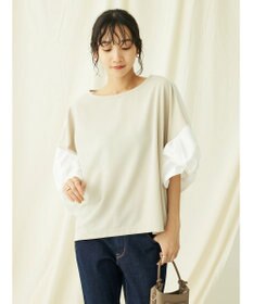 CRAFT STANDARD BOUTIQUE 袖ねじり切り替えプルオーバー