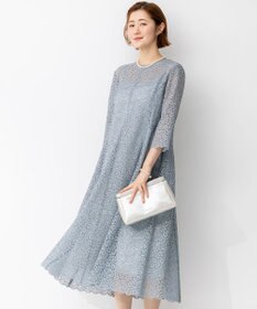 23区 S 【APPLAUDIR】ニュアンスフラワーレース ドレス