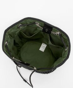 LeSportsac CHAIN CROCHET MED BUCKET/ブラッククロシェ
