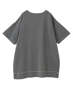 Green Parks ピグメント裏毛切りっぱなしチュニック