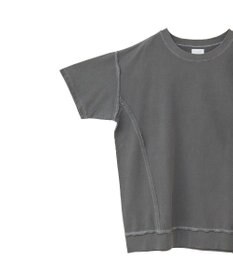 Green Parks ピグメント裏毛切りっぱなしチュニック