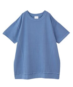 Green Parks ピグメント裏毛切りっぱなしチュニック